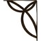 Ekena Millwork Versailles Wrought Iron Bracket, (Single center brace), Antiqued Brass 1 1/2"W x 12"D x 15"H BKTM01X12X15SVEABS - alternate 7